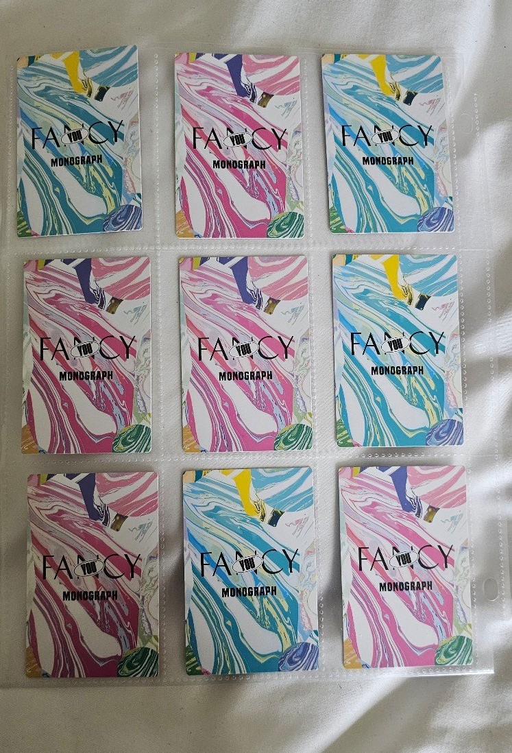 Twice fancy monograph