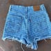 Levi’s logo denim shorts size 27