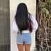 Levi’s logo denim shorts size 27