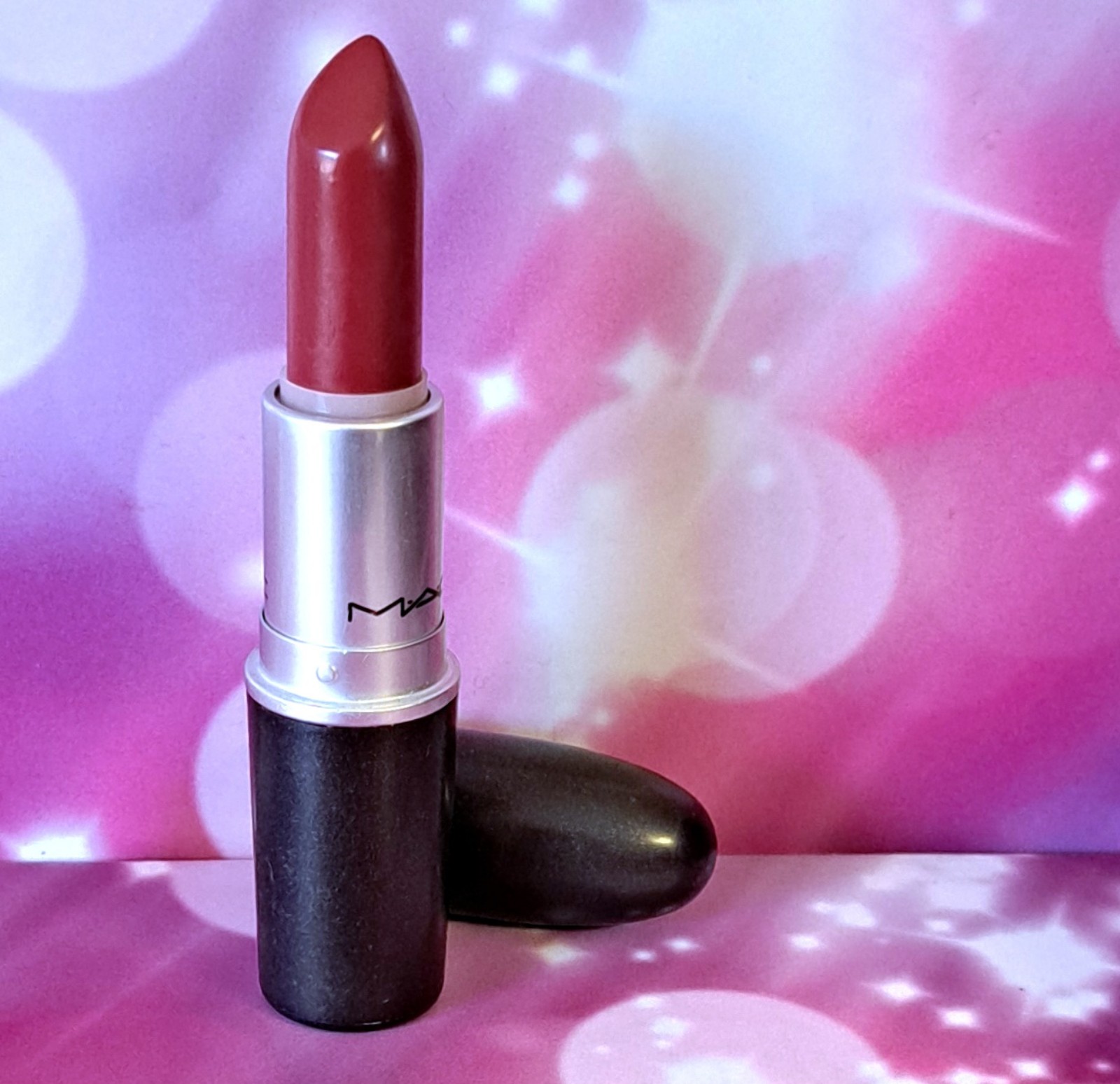 MAC Matte Lipstick Charmed I'm Sure red