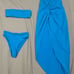 Skims Turquoise Bikini