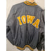 Pair Of Iowa Hawkeyes Vintage Bomber Jackets Snap Satin 90s Embroidered Mediums