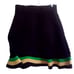 NWT J.W.Anderson Women’s Green / Yellow Orbit Hem Skirt, Size 12