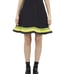 NWT J.W.Anderson Women’s Green / Yellow Orbit Hem Skirt, Size 12