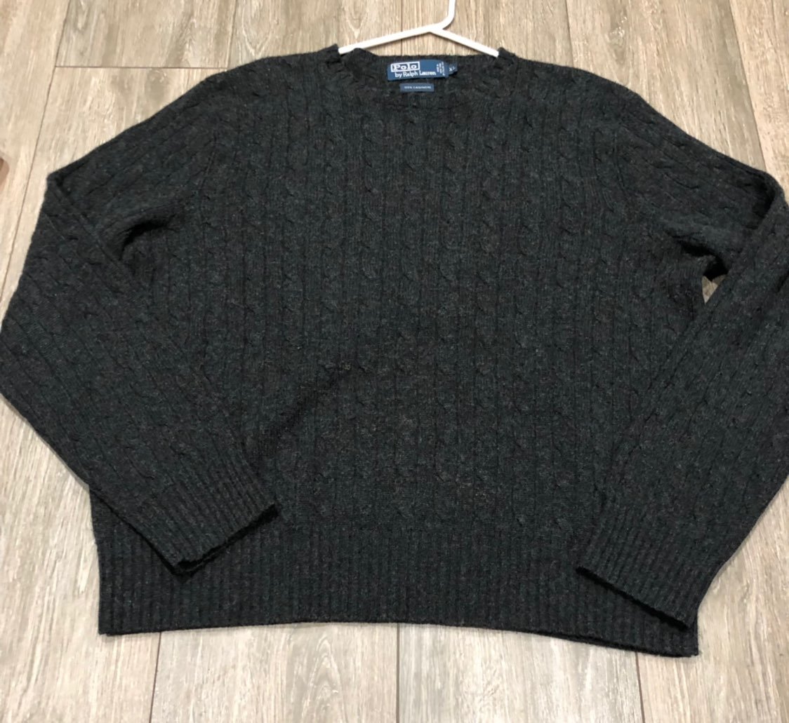 POLO RALPH LAUREN CASHMERE KNIT SWEATER