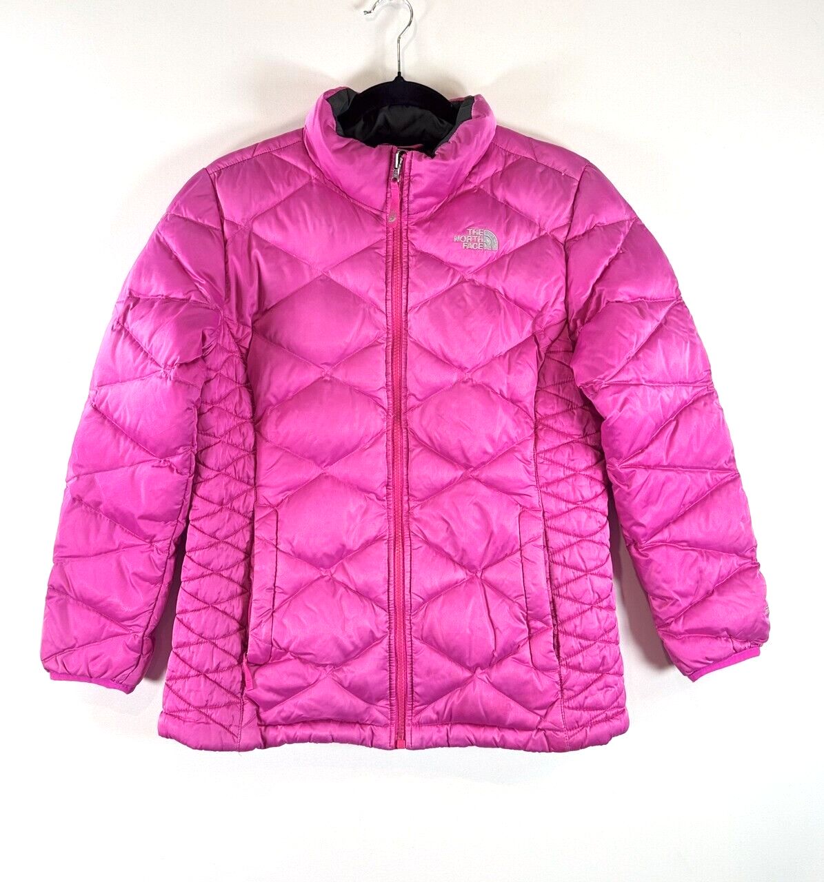 The North Face Girls Jacket Pink Aconcagua 550 Fill Power Down Puffer Size XL