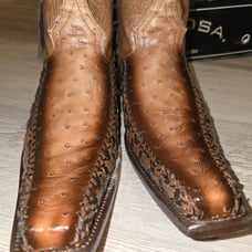Ostrich Boots