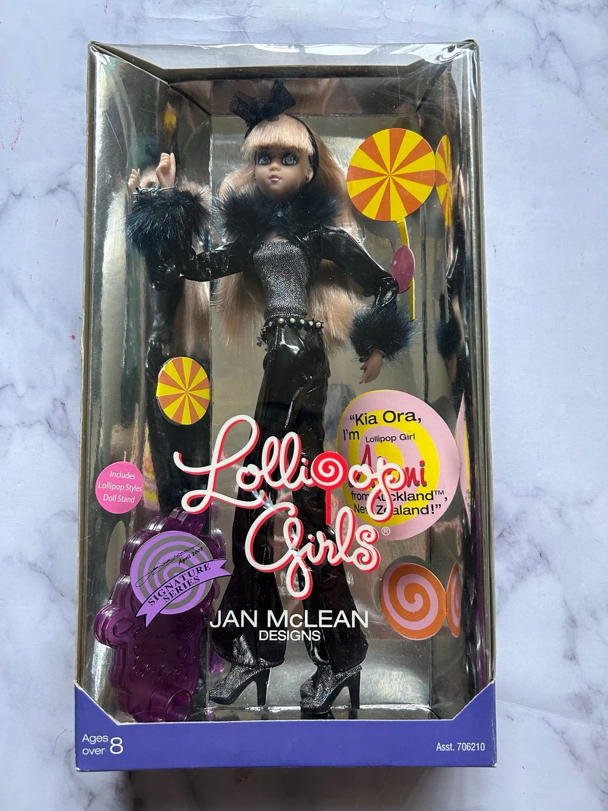 Jan McLean Lollipop Girls Alani From Auckland New Zealand Doll