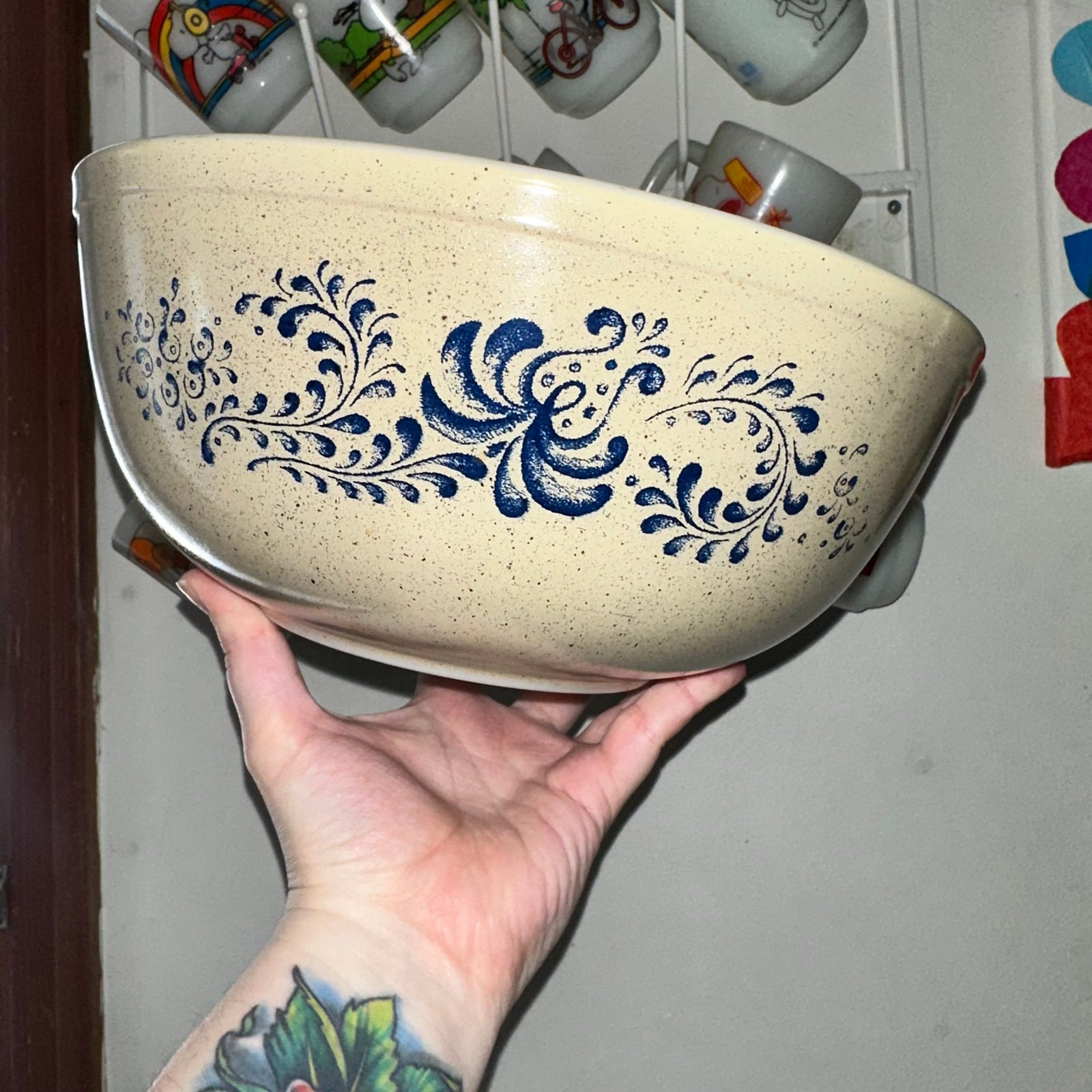 Vintage Pyrex homestead 404