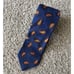 Seaward & Stearn of London Mens 100% Silk Tie Luxury Paisley Blue Brown Orange