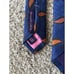 Seaward & Stearn of London Mens 100% Silk Tie Luxury Paisley Blue Brown Orange
