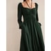 New Boden Tie Detail Jersey Maxi Dress with Pockets Women's Size 6