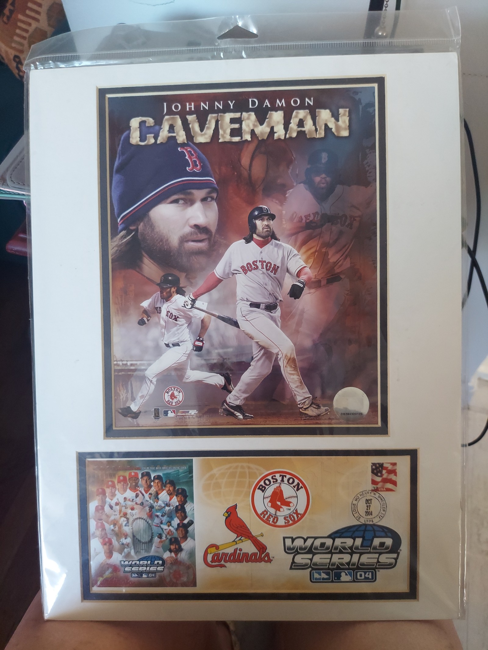 Boston World Series 2004 Johnny Damon