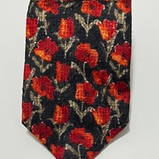 NWOT Vintage Ermenegildo Zegna Disengo Esclusivo 100% Silk Abstract Necktie