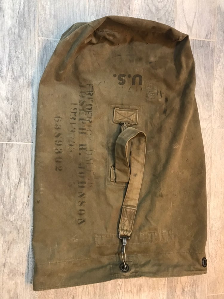 World war 2 military tweedies bag