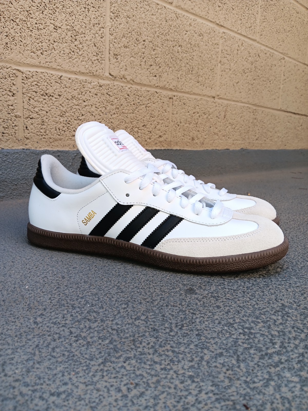 adidas Mens Samba OG Classic White Shoes Sneakers Size 11.5 A:772109