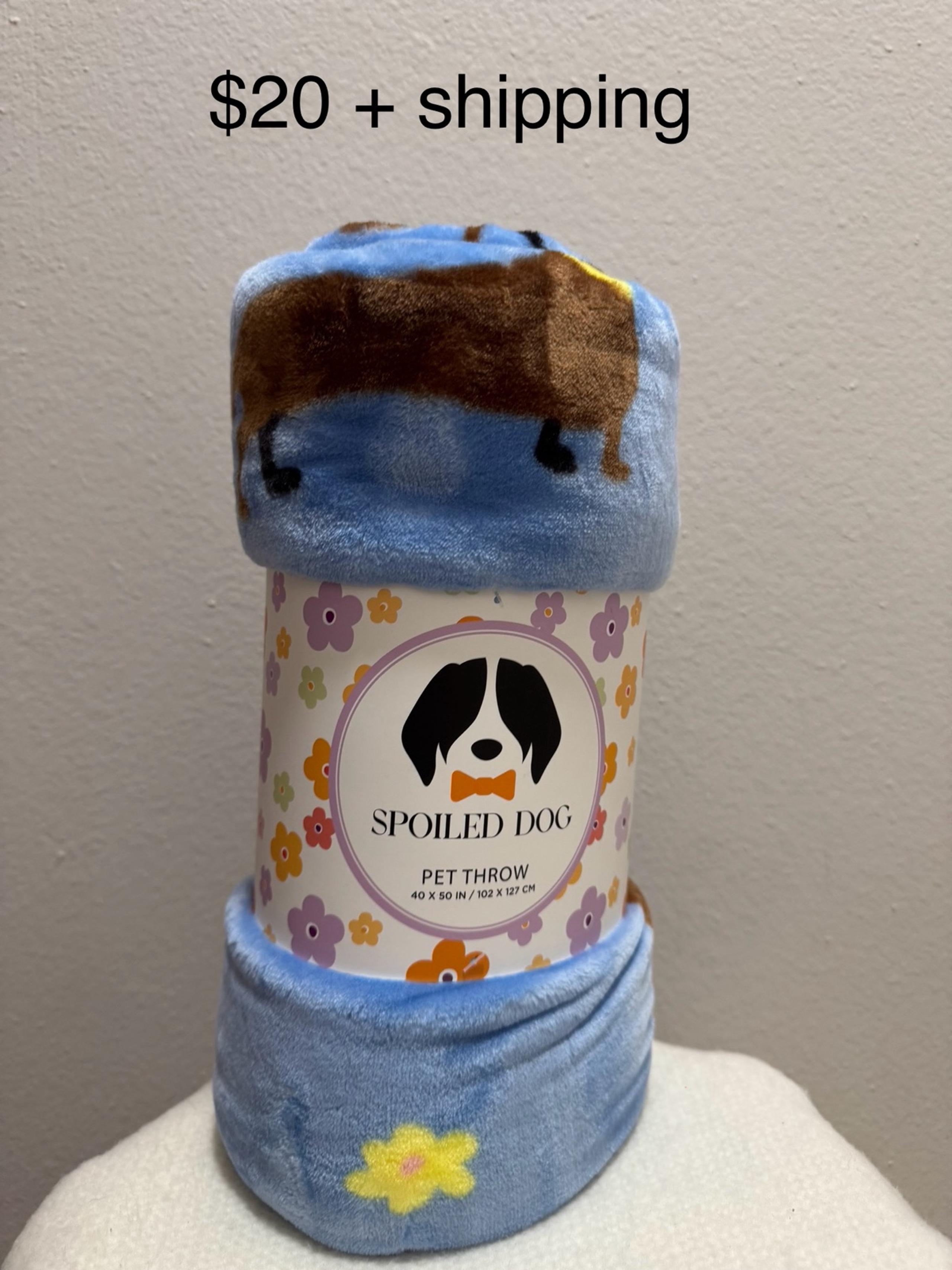 Dachshund Doxie Easter Bunny Pet Blanket