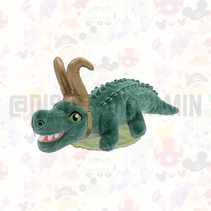 Disney Parks Loki Aligator Shoulder Plush Pal