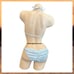 Veve White Sequin & Crystal Perfect Day Embellished Bridal Bikini SZ L 250
