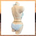 Veve White Sequin & Crystal Perfect Day Embellished Bridal Bikini SZ L 250