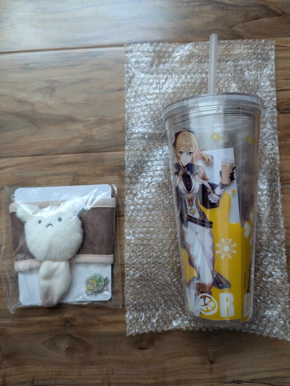 Genshin Impact Happy Lemon Collaboration Dodoco cup sleeve + Klee Jean Tumbler