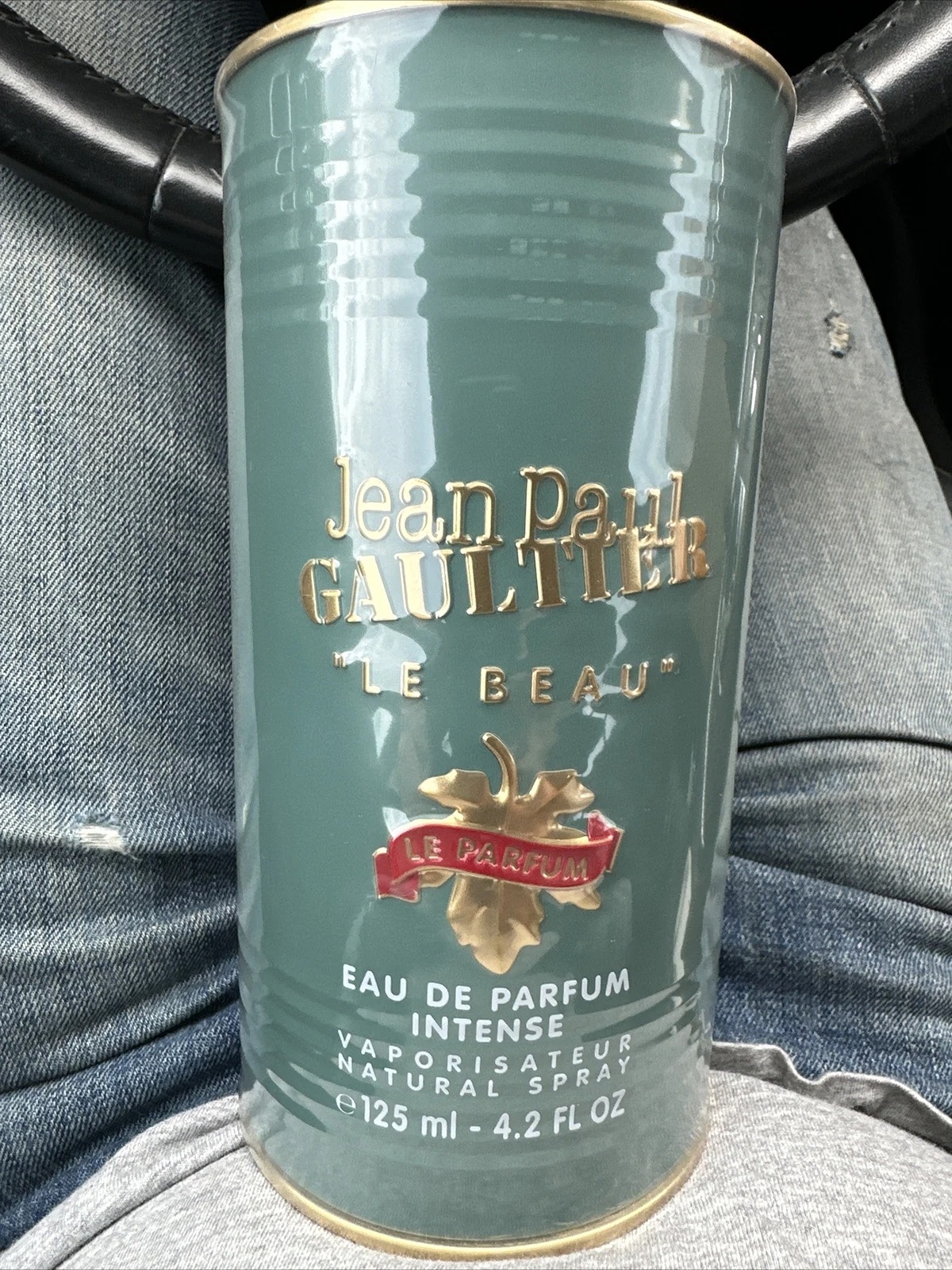 LE BEAU LE PARFUM EDP INTENSE 125ml/4.2oz JEAN PAUL GAULTIER SEALED CAN