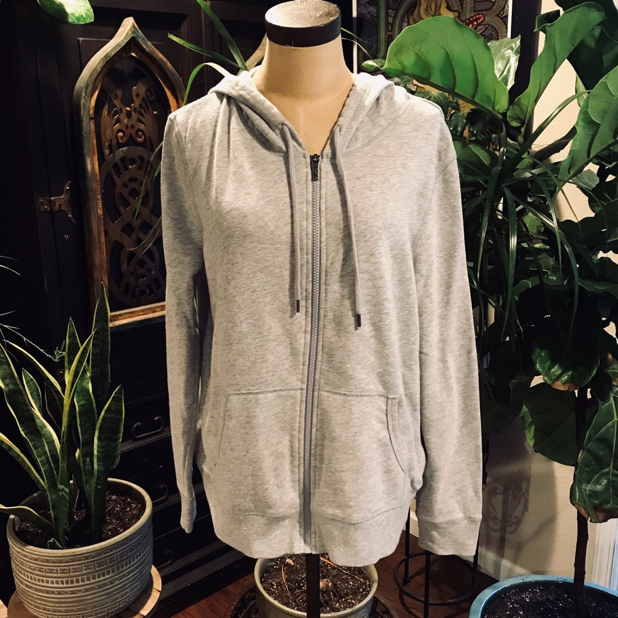 Victoria’s Secret Graphic Zip Hoodie