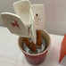 Le Creuset Noël Collection Utensil Crock with Silicone 5pc. Utensil Set