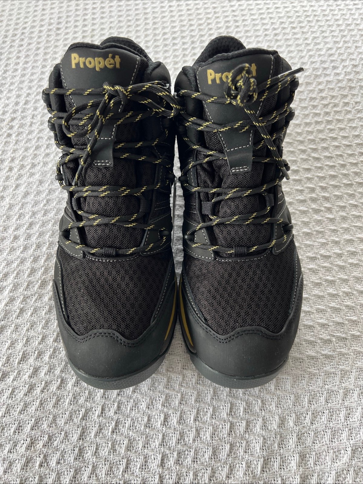 Propet Veymont Hiking Boot Color Black / Yellow Size 9.5 X(3E) Waterproof