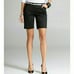 Express NEW Women's Black Editor Bermuda Shorts Size 0