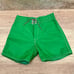 Birdwell Beach Britches Board Shorts Mens Size 31 Green Nylon Pocket NWOT
