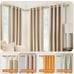 Window Curtain Rods, 32-86 Inch Center Rod for window, 20 to 82 Inch Side Rods f