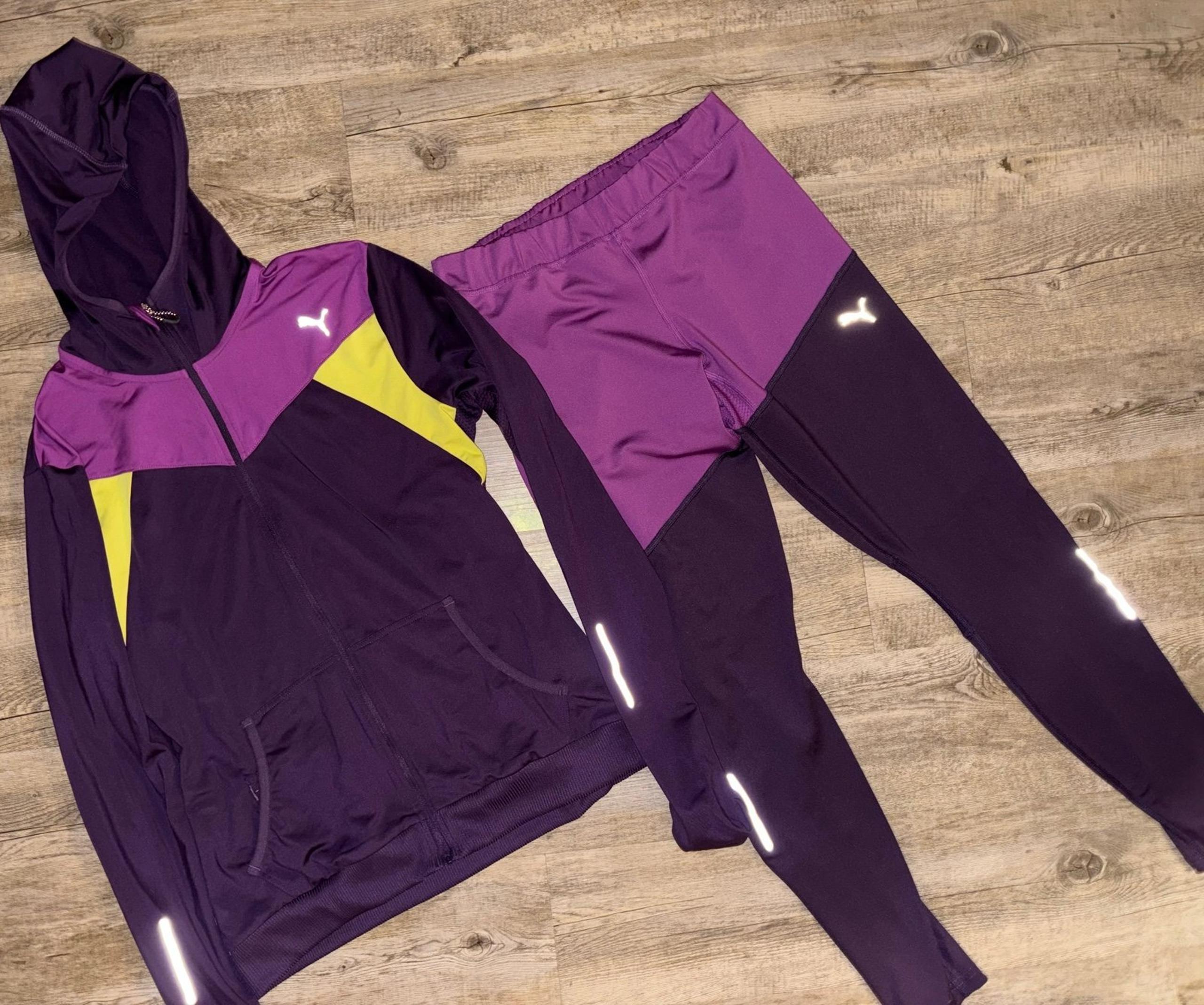 Puma woman Purple Tracksuit size large