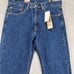 Levis 505 Straight Jeans Mens 33X30 Blue Regular Fit Red Tab Denim Pants NEW