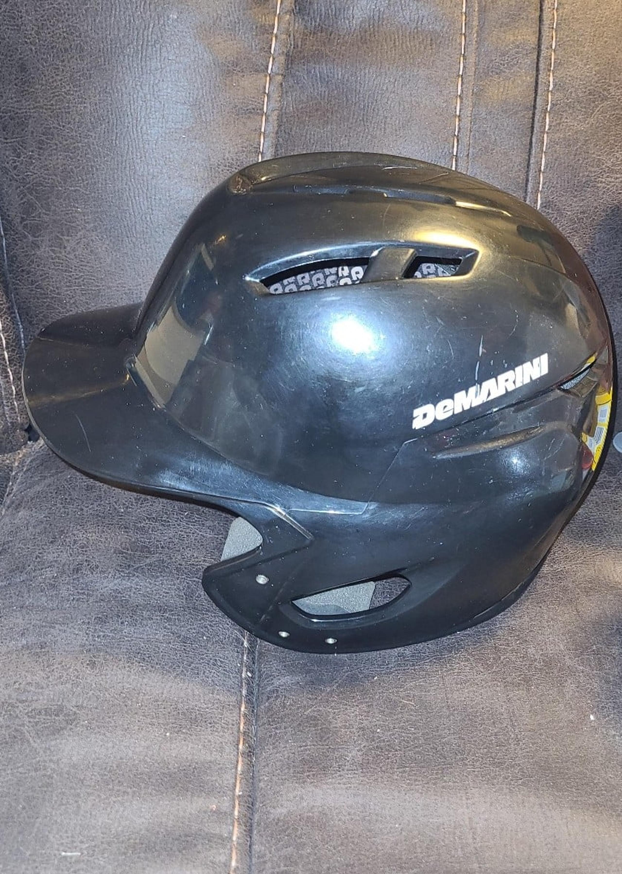 DeMarini Batting Helmet WTD5404BLLX 7-7 5/8 Pre-Owned