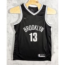 Nike Swingman Brooklyn Nets JAMES HARDEN #13 Black NBA Jersey Men's 56(XXLarge)