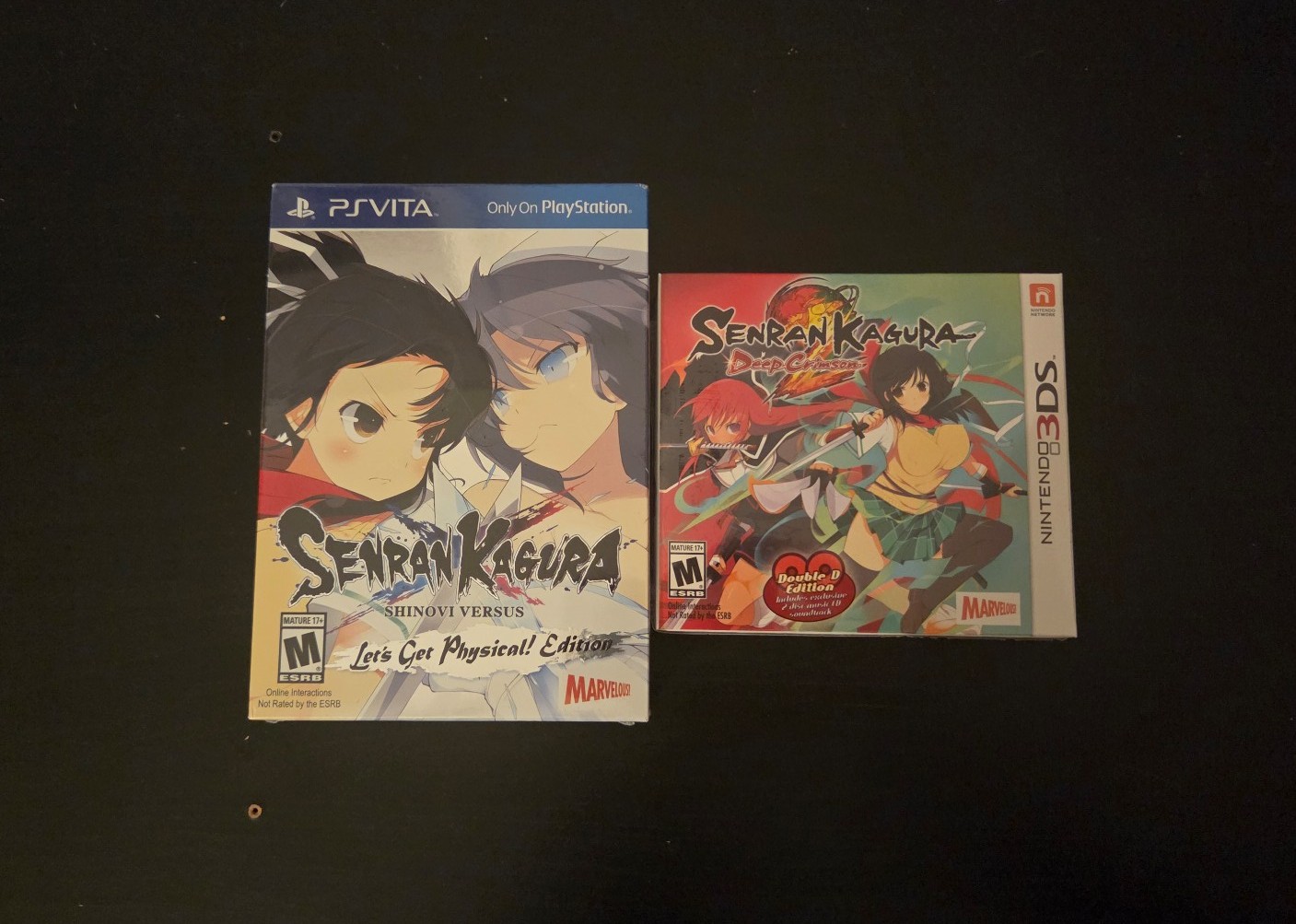 Senran Kagura 2 Deep Crimson Double D + Shinovi Versus Let's Get Physical