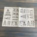 Vintage 1982 Honkytonk Man Movie Poster 27x41' & Uncut Mini Ad Sheet (YY)