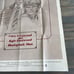 Vintage 1982 Honkytonk Man Movie Poster 27x41' & Uncut Mini Ad Sheet (YY)