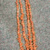 Antique late 1800's mala 2 strand coral necklace