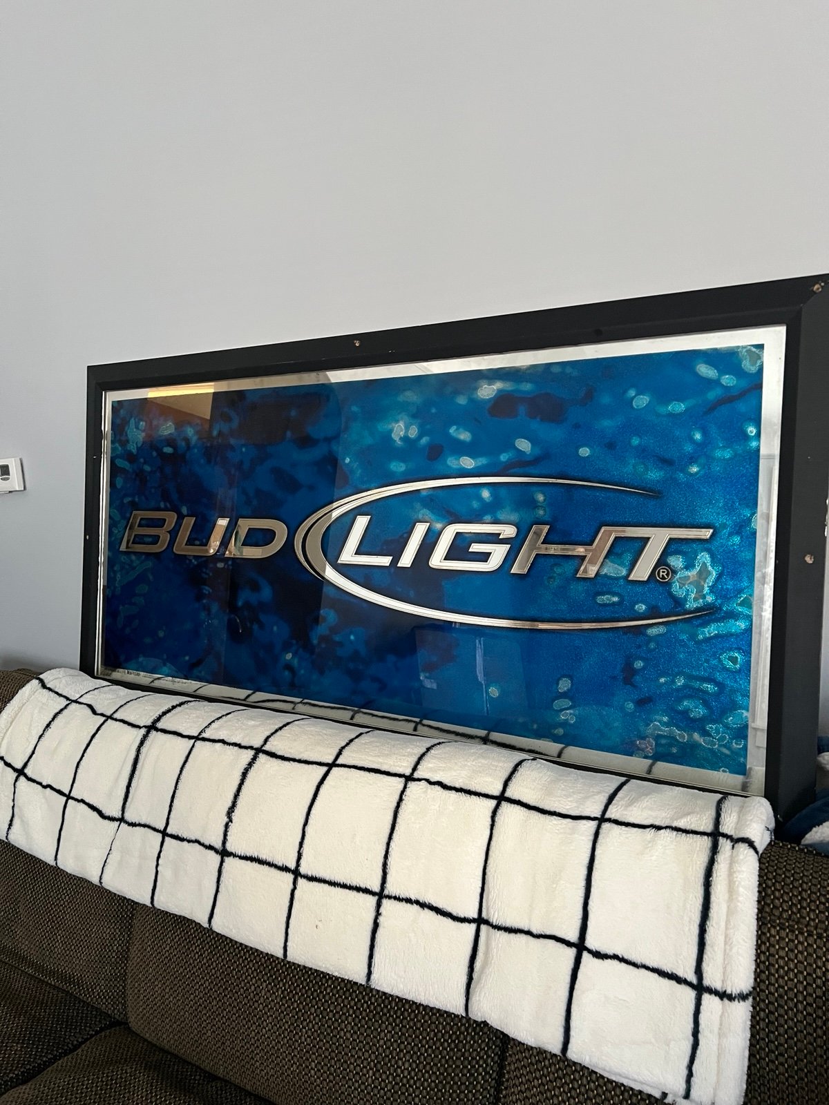 Bud Light mirror sign