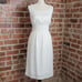 Baum Und Pferdgarten cream ivory gathered waist tank style dress 34