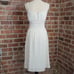 Baum Und Pferdgarten cream ivory gathered waist tank style dress 34