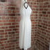 Baum Und Pferdgarten cream ivory gathered waist tank style dress 34