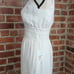 Baum Und Pferdgarten cream ivory gathered waist tank style dress 34