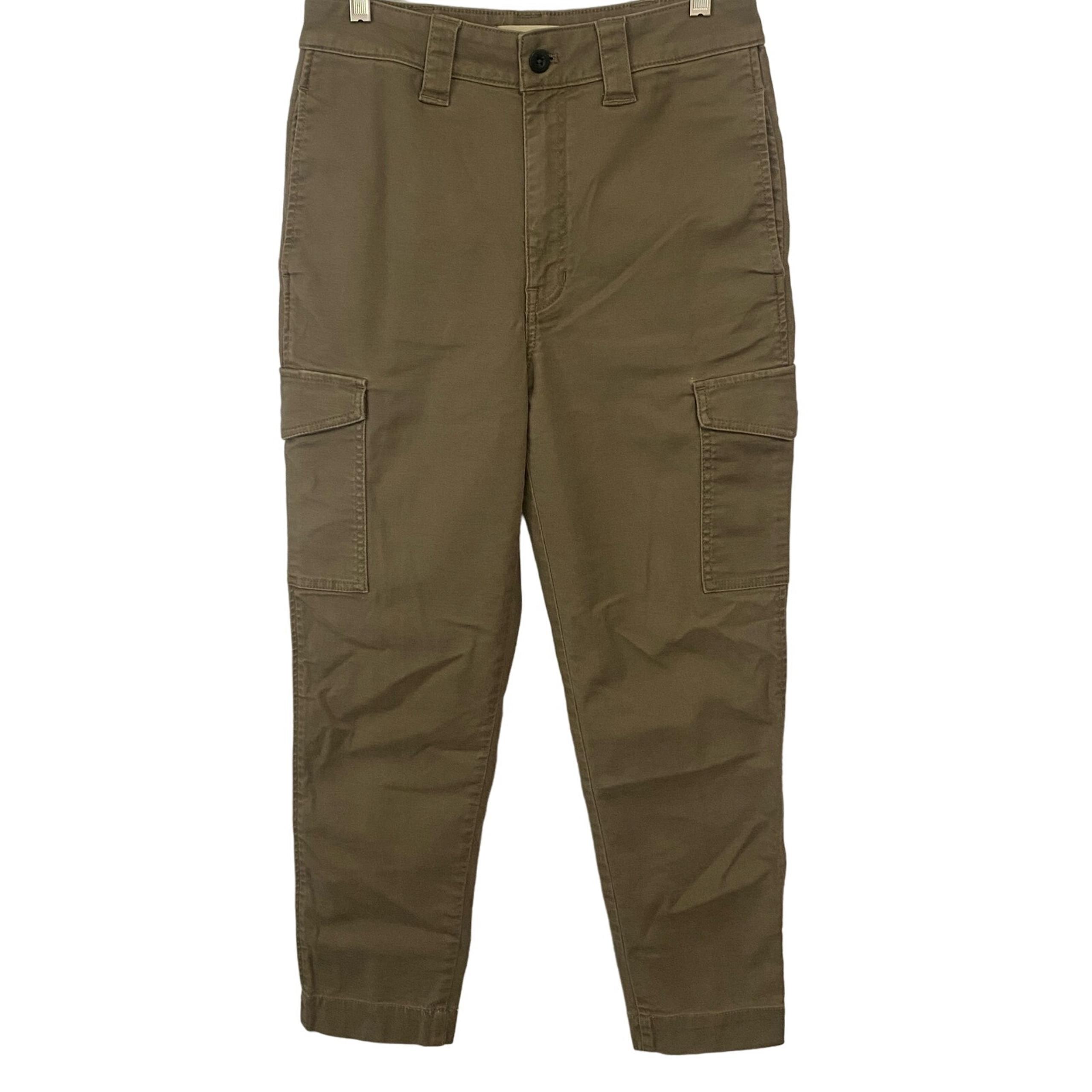Madewell Classic Straight Cargo Pants Y2k Military Gorpcore women’s Size 27