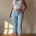 Michael kors blue capris