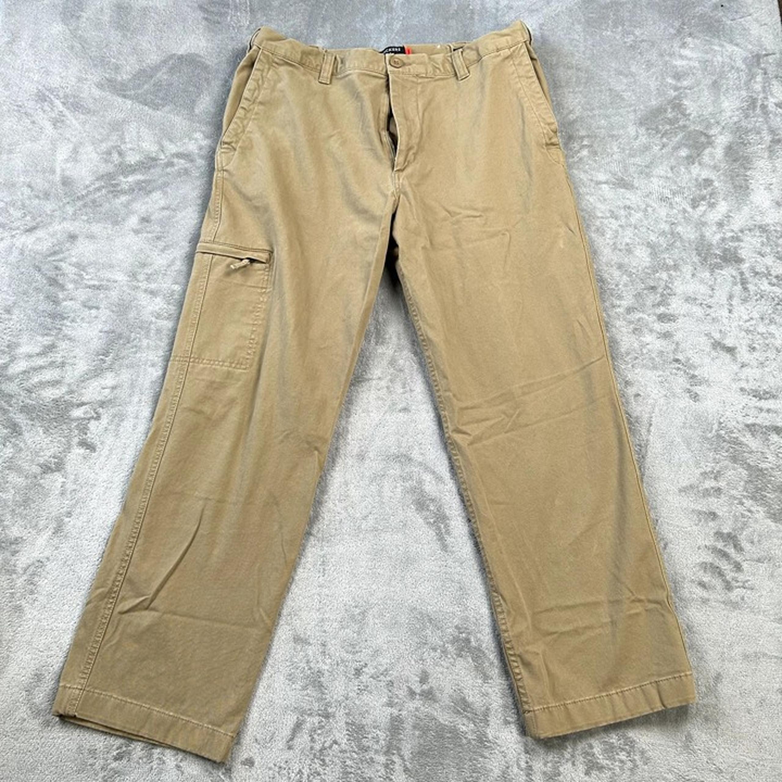 Dockers Ultimate Chino Pants Mens 34x30 Khaki Straight Fit Smart 360 Flex