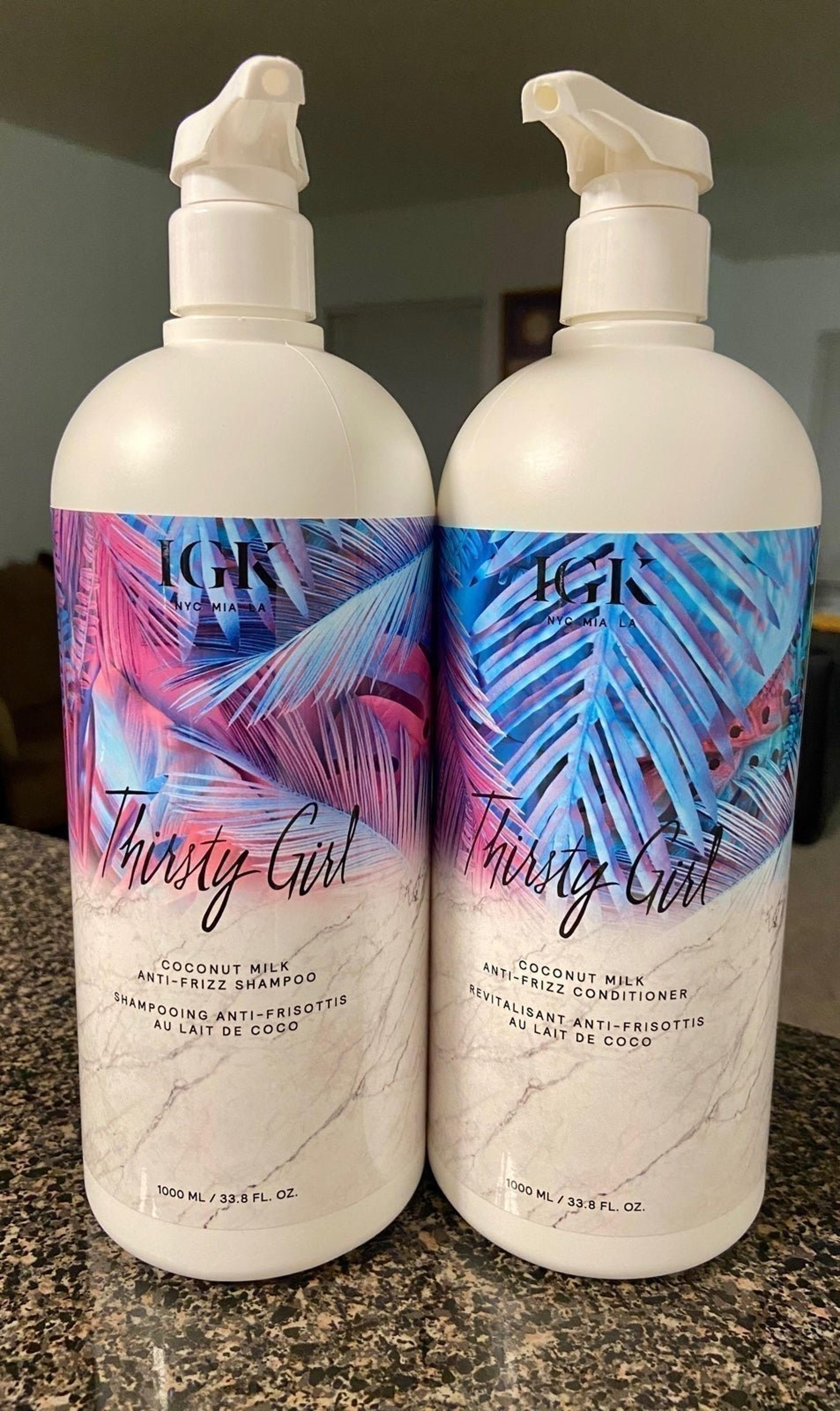 IGK THIRSTY GIRL COCONUT MILK SHAMPOO & CONDITIONER