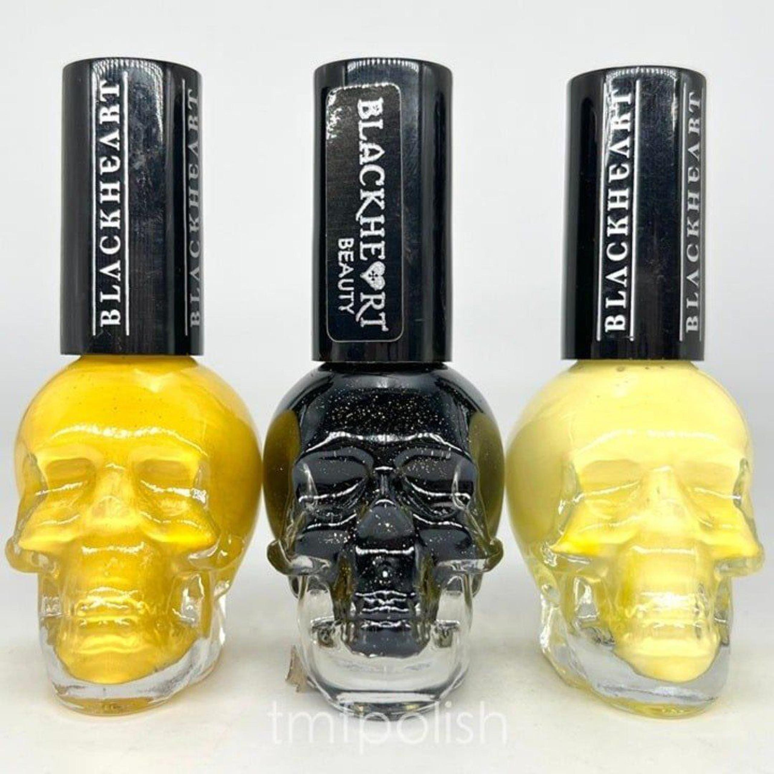 3 New Nail Polish Bundle - Blackheart